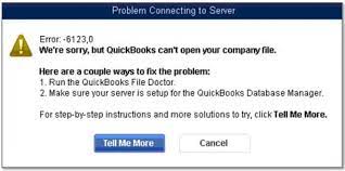 Quickbooks Error Code 6123